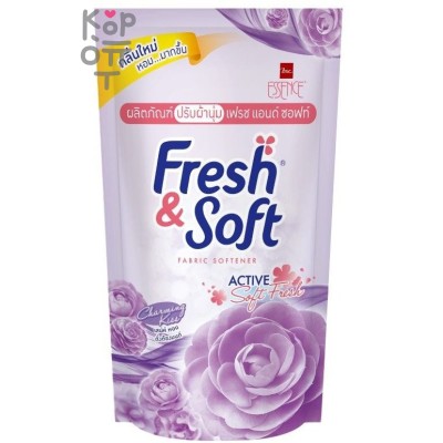 LION Essence Fresh &amp; Soft Charming Kiss Scent (Violet) - Кондиционер для белья
