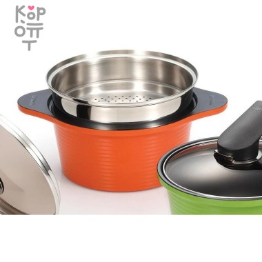 Вставка пароварка из нержавеющей стали для приготовления на пару HappyCall Stainless Steel Steamer &mdash; Корейские товары для всей семьи(КорОпт)
