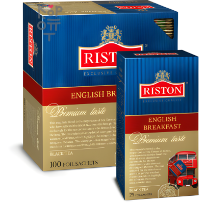 RISTON - Чай черный Английский завтрак 25 × 2 г (10)