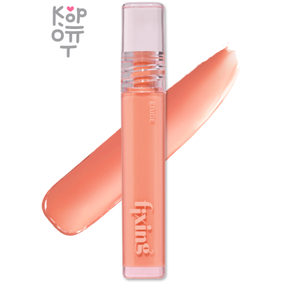 Etude Glow Fixint Tint - #04 Chilling Red - Тинт для губ леденящий красный, 3,8 г