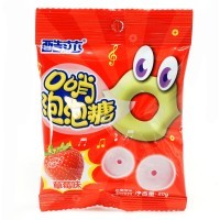 Жевательная резинка Coolsa Whistle Bubble Gum - Свистулька со вкусом Клубники