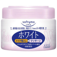 KOSE Cold Cream Makeup Remover -  Кольд-крем для снятия макияжа и массажа лица выравнивающий тон кожи с витамином С, 300гр.
