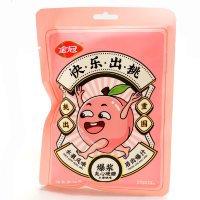 Сэндвич карамель Golden Crown Candy - Карамель с лопнувшей мякотью и вкусом Персика