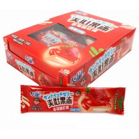 Жевательная конфета тянучка Shandong Foods Yogurt Помадка со вкусом Клубники