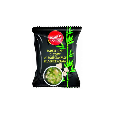 ASIAN FUSION — Мисо-суп со шпинатом и морскими водорослями п/п 8 г, 8 г