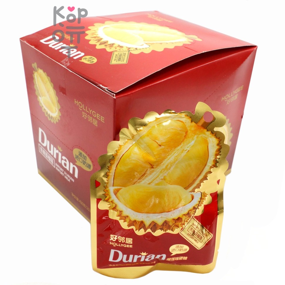 Карамель Hollygee Fruit Flavor со вкусом тайского Дуриана