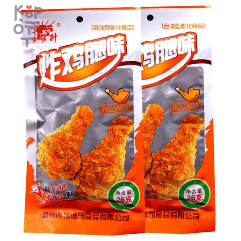 Чипсы картофельные со вкусом куриных ножек Bu bu sheng, 22гр., купить с доставкой на дом фото 1 — Корейские товары для всей семьи(КорОпт)