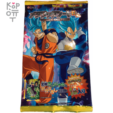 Coris Dragon Ball Metal Sheet Gum - Жевательная резинка 15гр. &mdash; Корейские товары для всей семьи(КорОпт)