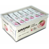 Конфеты жевательные Xinxing молочный коктейль со вкусом белого Персика