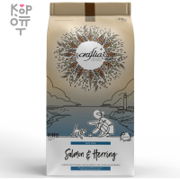 CRAFTIA NATURA Сухой корм для щенков миниатюрных и мелких пород из Лосося с Сельдью.
