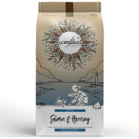 CRAFTIA NATURA Сухой корм для щенков миниатюрных и мелких пород из Лосося с Сельдью.