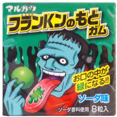 Marukawa Gum under Fran Kun - Жевательная резинка, "Франкенштейн", 8 шариков, 13гр.