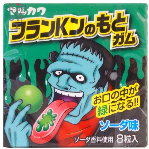 Marukawa Gum under Fran Kun - Жевательная резинка, "Франкенштейн", 8 шариков, 13гр.