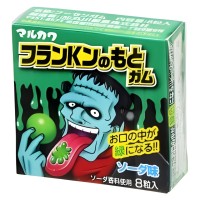 Marukawa Gum under Fran Kun - Жевательная резинка, "Франкенштейн", 8 шариков, 13гр.