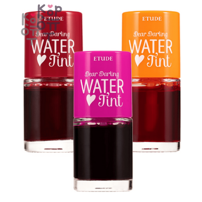 ETUDE Dear Darling Water Tint Клубничный — Тинт для губ на водной основе, 9 г
