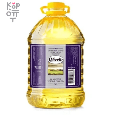 Масло оливковое ExtraVirgin, пластик, Oliveto, 5л. &mdash; Корейские товары для всей семьи(КорОпт)