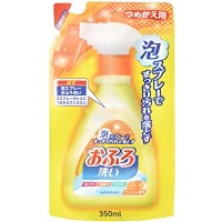 Nihon Detergent Чистящая спрей-пена для ванны с антибактериальным эффектом и апельсиновым маслом