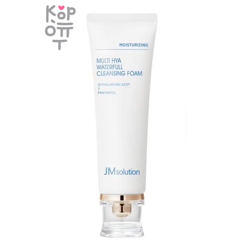 JMSolution Cleansing Foam Multi Hya Waterfull - Пенка для лица очищающая с гиалуроновой кислотой 120 мл