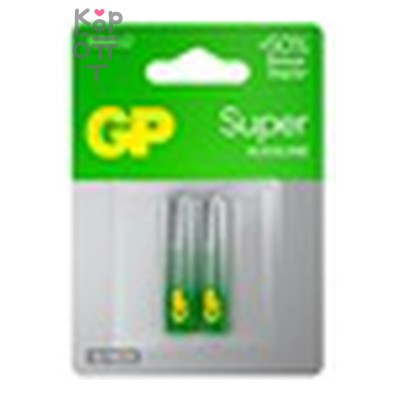 Эл. пит. GP super 15А-2CR4 АА1*10*80, шт