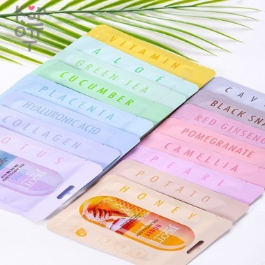 JIGOTT REAL AMPOULE MASK - Ампульная маска 27мл. — Корейские товары для всей семьи(КорОпт)