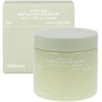 Celimax Ji Woo Gae Heartleaf BHA Peelind Pad - Тонизирующие пилинг-пэды с BHA-кислотой 125мл. 60шт. 