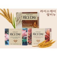 CJ LION Rice Day Cheong - Мыло туалетное, Лотос, 100 г