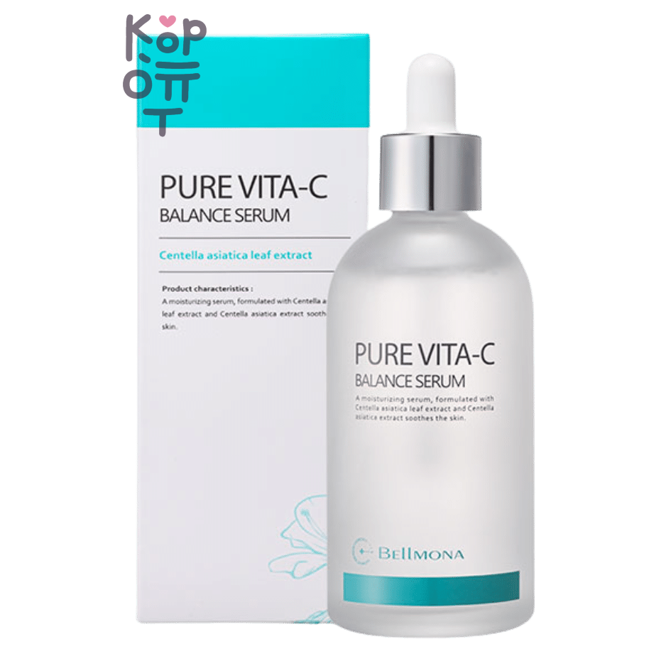 Bellmona — Pure Vita-C Balance Serum — Антиоксидантная успокаивающая сыворотка, 100 мл