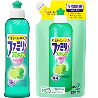 KAO Family Fresh Lime Fragrance - Средство для мытья посуды, овощей и фруктов с ароматом Лайма