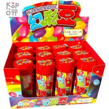 Драже Huancaidou кислота со вкусом фруктов — Корейские товары для всей семьи(КорОпт)