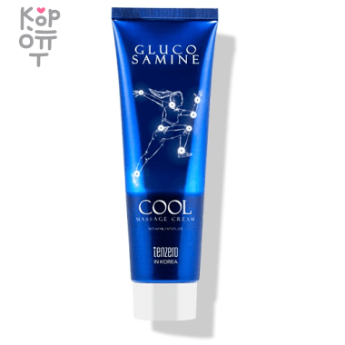 Tenzero Glucosamine Cool Massage Cream - Охлаждающий массажный крем с Глюкозамином 140мл. — Корейские товары для всей семьи(КорОпт)