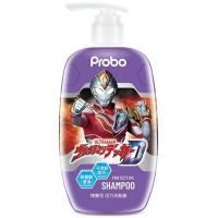 PROBO Protective Shampoo Ultraman - Защитный шампунь Ультрамен для детей с экстрактом Чёрного Овса, 500мл.  