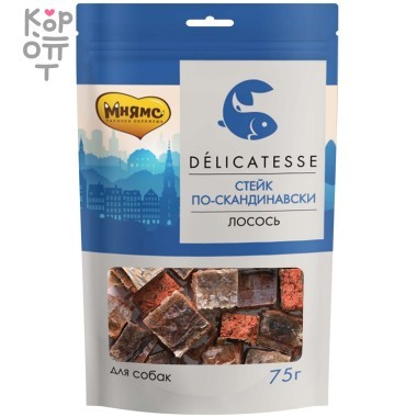 Мнямс Лакомство для собак &#039;Стейк по-скандинавски&#039; 75гр. — Корейские товары для всей семьи(КорОпт)