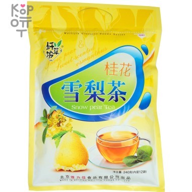 Чай БаБао травяной с османтусом, грушей и леденцом, 240гр. — Корейские товары для всей семьи(КорОпт)