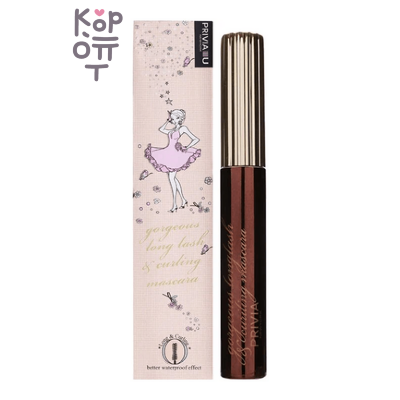 Privia Gorgeous Longlash&amp;Curling Mascara - Тушь для ресниц, 7 мл