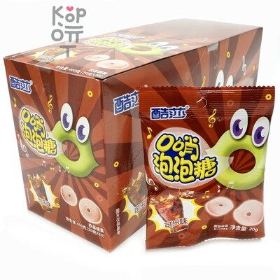 Жевательная резинка Coolsa Whistle Bubble Gum - Свистулька со вкусом Колы