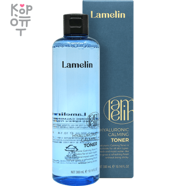 Lamelin Calming Toner - Успокаивающий тонер для лица 300мл. &mdash; Корейские товары для всей семьи(КорОпт)