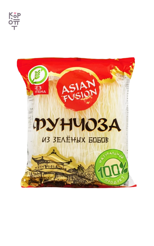 ASIANFUSION — Вермишель фунчоза пакет 100 г 1/18