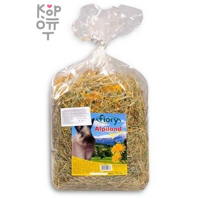 FIORY сено Альпийское Alpiland Yellow с одуванчиком 500 г