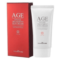 Fromnature Age Intense Treatment Sun cream - Увлажняющий солнцезащитный крем на основе Галактомисиса 50гр.