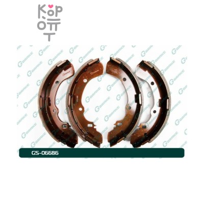 Колодки тормозные барабанные FN-6686 / GS-06686 MB500822 G-BRAKE