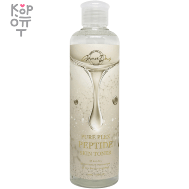Grace Day Pure Plex Peptide Skin Toner - Тонер с пептидами 250мл. — Корейские товары для всей семьи(КорОпт)