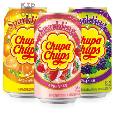 LOTTE Chupa Chups - Газированный напиток 345мл