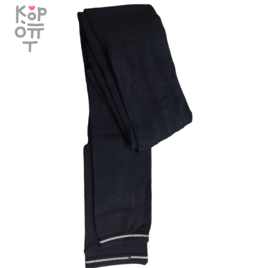 Michiko London Koshino -  Лосины черные 3/4 плотные однотонные (Free size).  — Корейские товары для всей семьи(КорОпт)