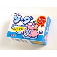 Marukawa Soda marble gum - Жевательная резинка, "Милый Содамон", 6 шариков, 11гр.