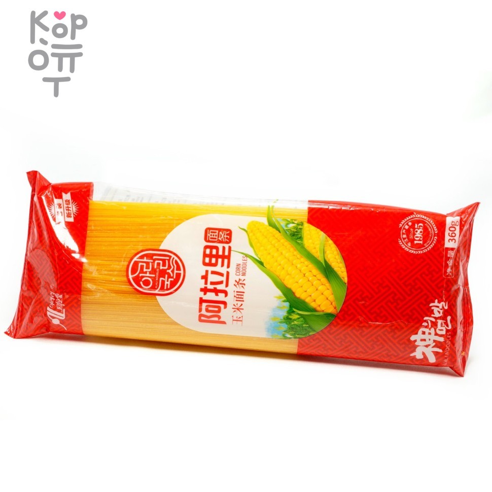Лапша кукурузная, Aliali Noodles, 360гр. фото 1 &mdash; Корейские товары для всей семьи(КорОпт)