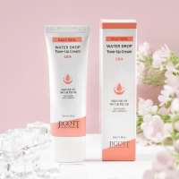 Jigott Daily Real Cica Water Drop Tone Up Cream - Увлажняющий крем для лица с экстрактом азиатской центеллы 50 мл