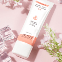 Jigott Daily Real Cica Water Drop Tone Up Cream - Увлажняющий крем для лица с экстрактом азиатской центеллы 50 мл