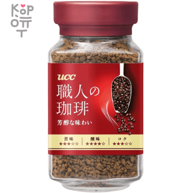 UCC Craftsman&#039;s coffee mellow taste - Кофе растворимый (Мягкий), 90гр. — Корейские товары для всей семьи(КорОпт)