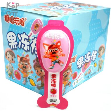 Желе фруктовое Youweike, мультгерои, фруктовый пудинг, 24гр. — Корейские товары для всей семьи(КорОпт)