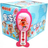 Желе фруктовое Youweike, мультгерои, фруктовый пудинг, 24гр.